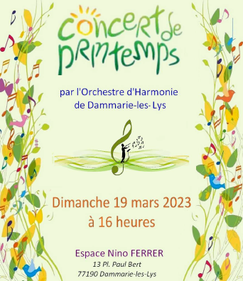 Concert du 19 mars 2023